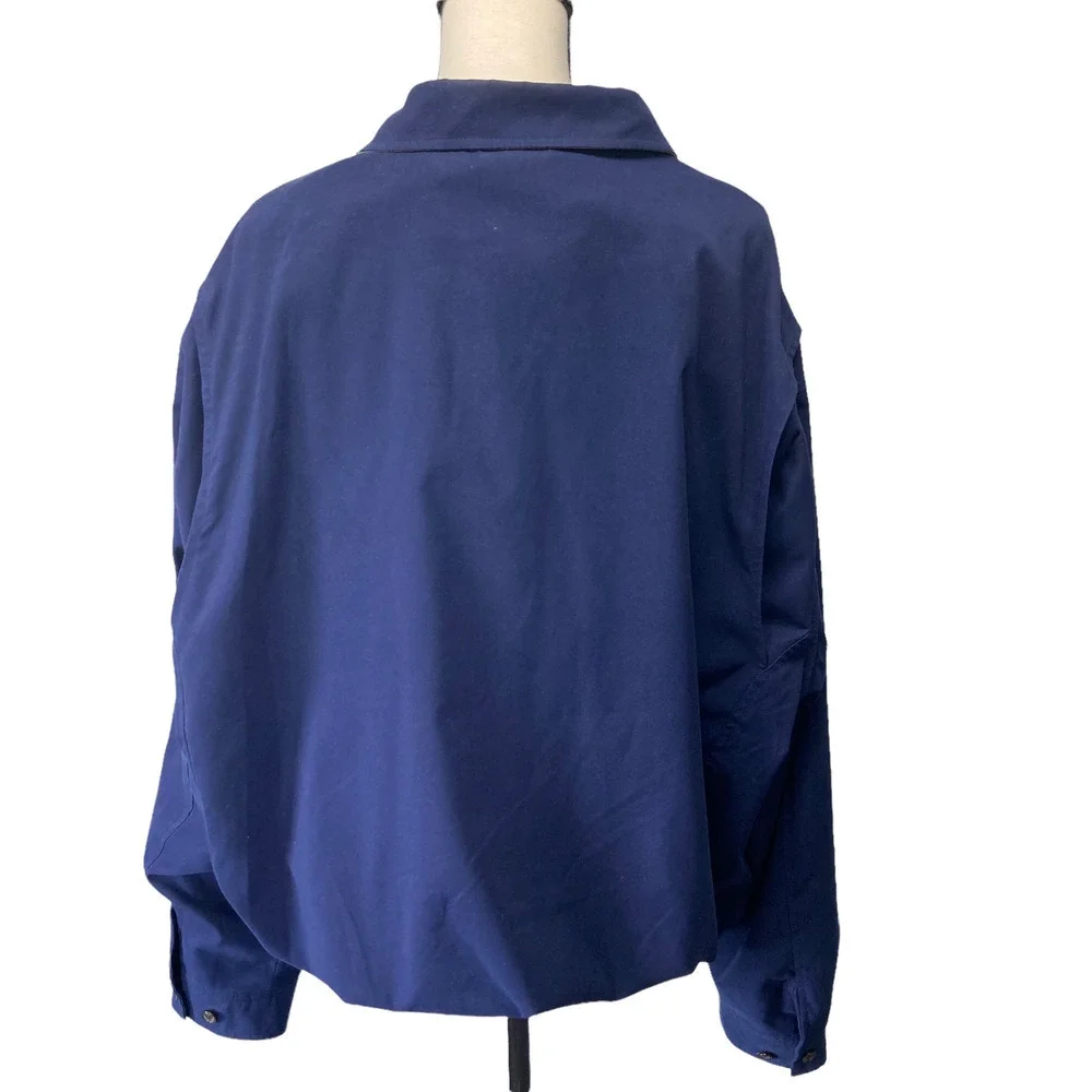 Polo Ralph Lauren zip bomber jacket blue